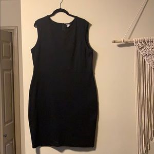 Black Knee Length  Dress